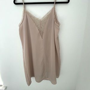F21 Dusty Rose Dress